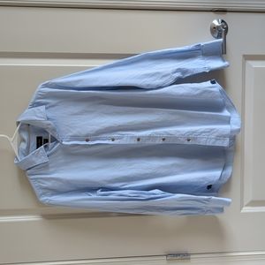 Massimo Dutti Textured Button Down Shirt